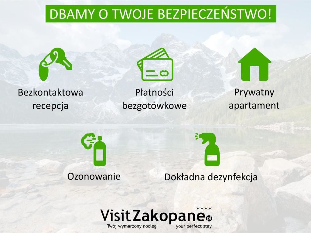 Апартаменты VisitZakopane - Aquapark Residence One Apartment Закопане