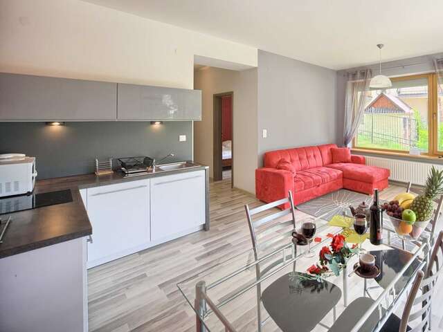 Апартаменты VisitZakopane - Aquapark Residence One Apartment Закопане-12